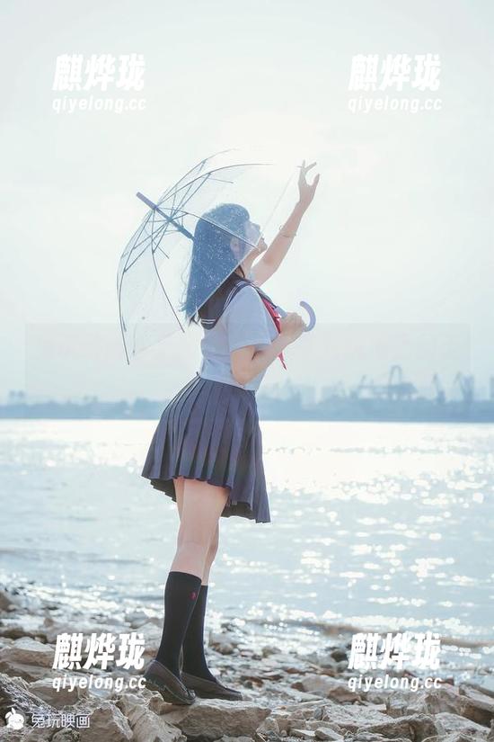 兔玩映画 兔玩映画水手服套图,快来对抗海上的无聊吧!