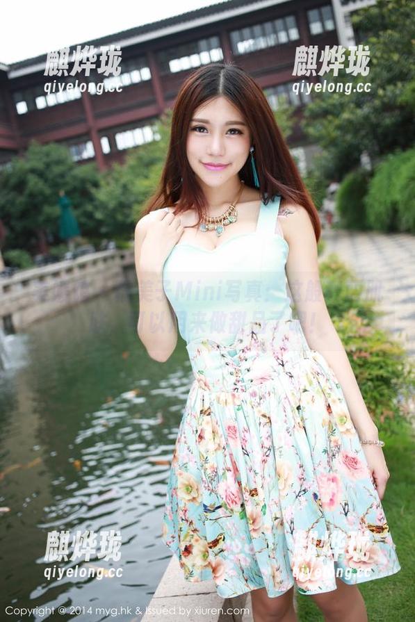 美媛馆 - 糯美子Mini写真：这般靓丽肌肤，可以用来做甜品了吧！